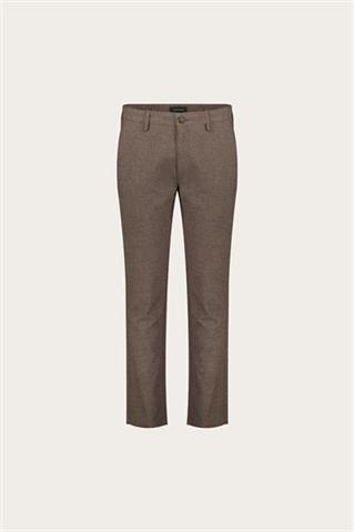 Brązowe spodnie męskie z bawełną 65039 - 638221