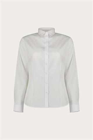 Biała bawełniana koszula damska 87381 - 638511