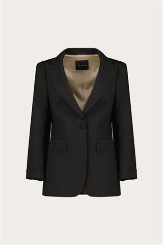 Czarna marynarka damska 87545 - 639011