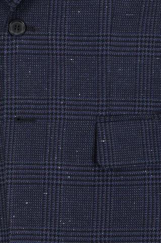 Granatowa wełniana marynarka męska 45462 - 640171