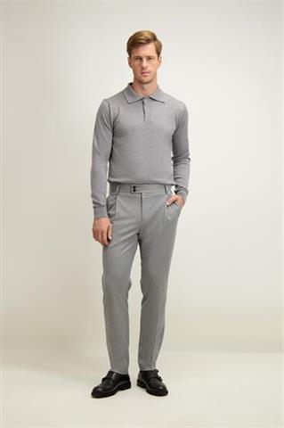 Polo z wełny merino 74221 - 643201