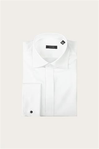 Biała koszula męska 93420 - 645361