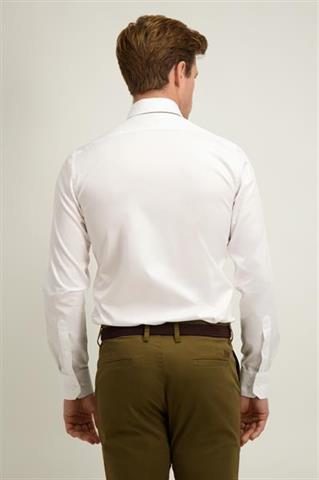 Biała bawełniana koszula męska 93393 - 648101