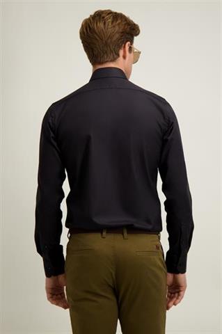 Czarna bawełniana koszula męska 93597 - 648661