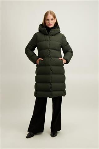 Płaszcz damski w kolorze khaki 87453 - 649011