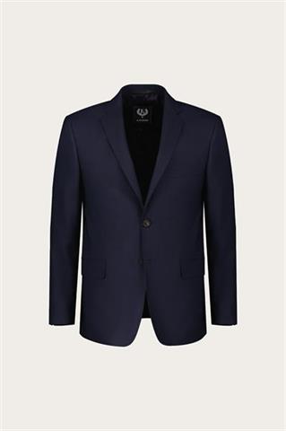 Granatowa wełniana marynarka męska 44865 - 649371