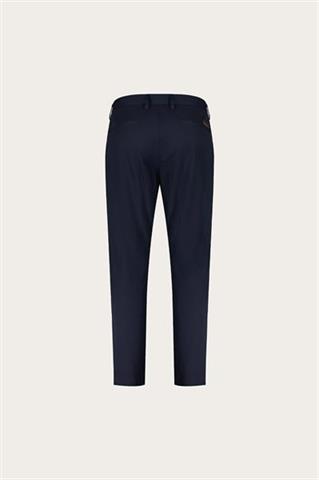 Granatowe spodnie męskie z bawełną 65042 - 649451