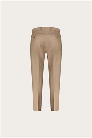Beżowe spodnie męskie z wełną 66437 - 649551