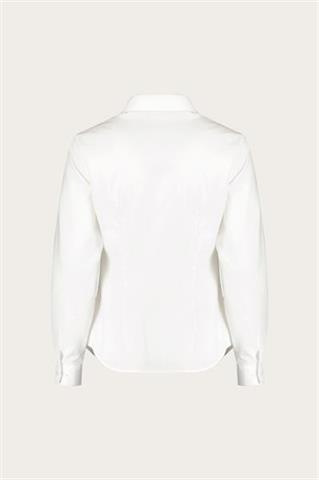 Biała bawełniana koszula damska 87526 - 650661