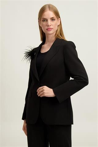 Czarna marynarka damska 87545 - 650891
