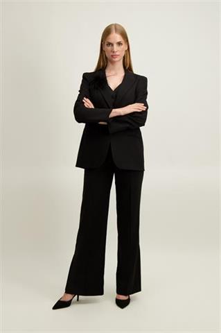 Czarne spodnie damskie 87546 - 650951