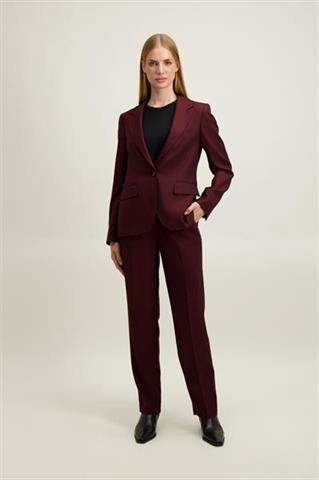 Bordowa marynarka damska 87454 - 651361