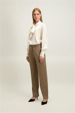 Elegancka bluzka damska w kolorze ecru 87465 - 651481