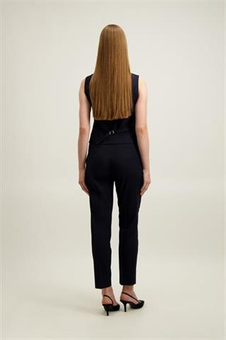 Granatowe spodnie damskie 87503 - 651651