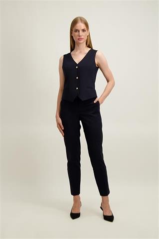Granatowa kamizelka damska 87504 - 651681