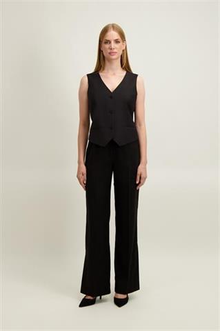 Czarna kamizelka damska 87547 - 651771