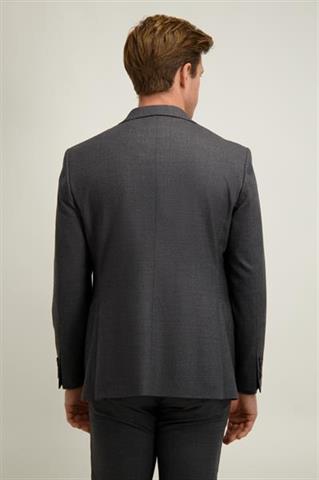 Szara marynarka męska z wełną 46505 - 651861