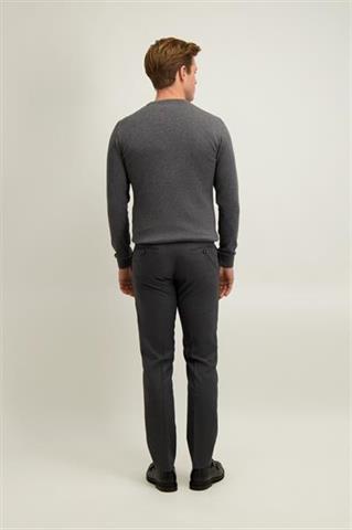 Szare wełniane spodnie męskie 66505 - 651901
