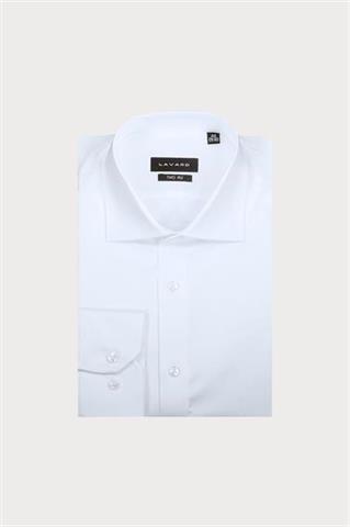 Biała bawełniana koszula męska 93393 - 653101