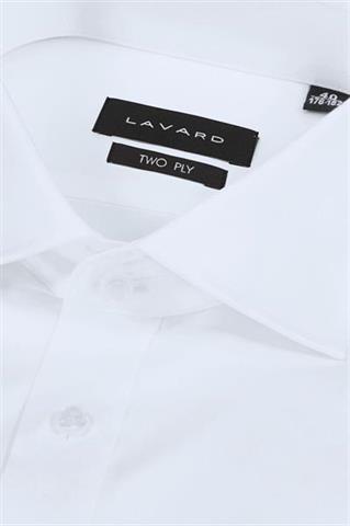 Biała bawełniana koszula męska 93393 - 653121