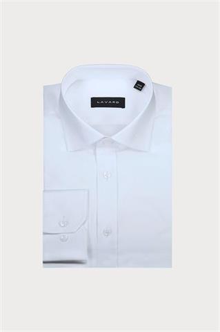 Biała bawełniana koszula męska 93437 - 653141