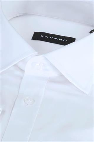 Biała bawełniana koszula męska 93437 - 653151