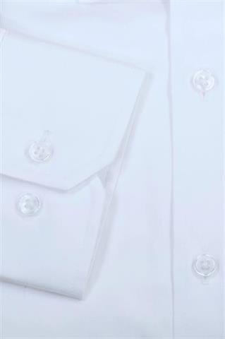 Biała bawełniana koszula męska 93437 - 653161