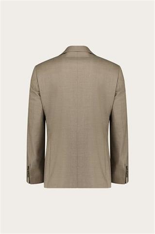 Beżowa marynarka męska z wełną 46504 - 653531