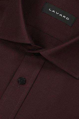 Bordowa bawełniana koszula męska 93589 - 654191