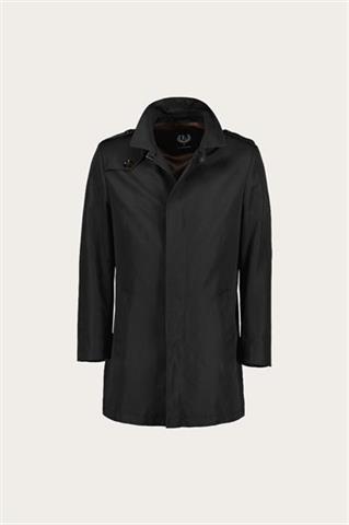 Czarny płaszcz męski 13121 - 654971