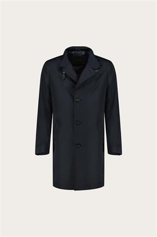 Granatowy płaszcz męski 20220 - 655101