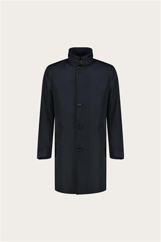 Granatowy płaszcz męski 20220 - 655111