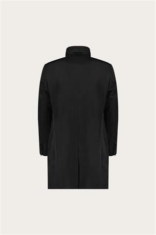 Czarny płaszcz męski 20223 - 655221