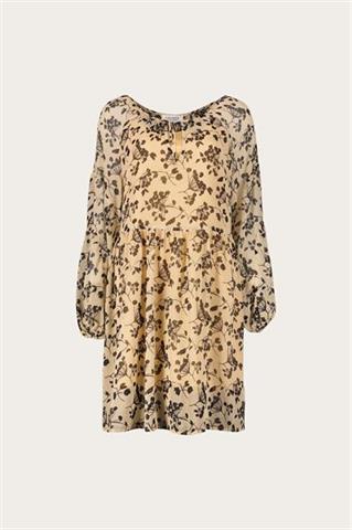 Beżowa sukienka damska 85916 - 655451