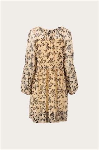 Beżowa sukienka damska 85916 - 655461