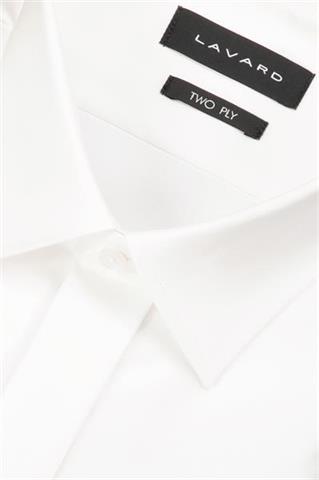 Biała bawełniana koszula męska 93650 - 655761