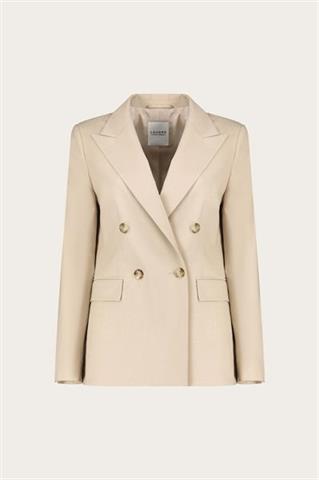 Beżowa marynarka damska 87593 - 656291