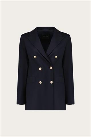 Granatowa marynarka damska 87403 - 656331