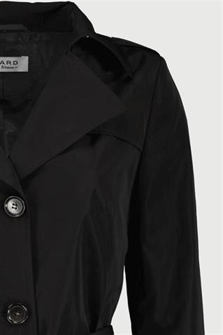 Czarny płaszcz damski 86814 - 656761