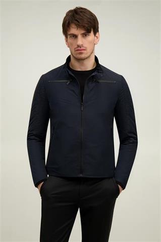 Granatowa kurtka męska 13118 - 657021