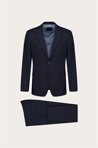 Granatowy garnitur męski 35510 - 657921