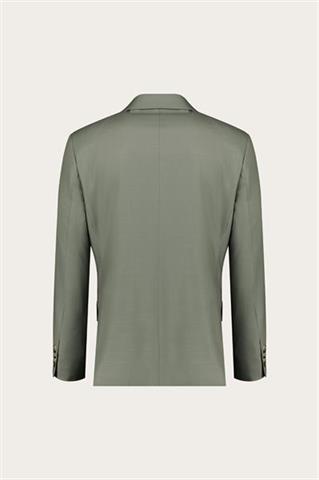 Zielony garnitur męski z wełną 35527 - 658011