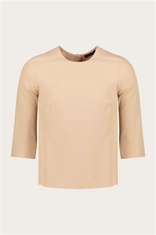 Beżowa bluzka damska 57799 - 658341