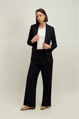 Granatowo-beżowa marynarka damska 87652 - 659011