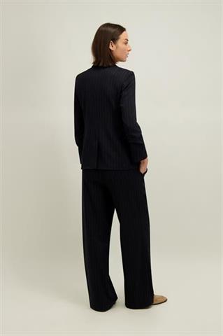 Granatowo-beżowa marynarka damska 87652 - 659021