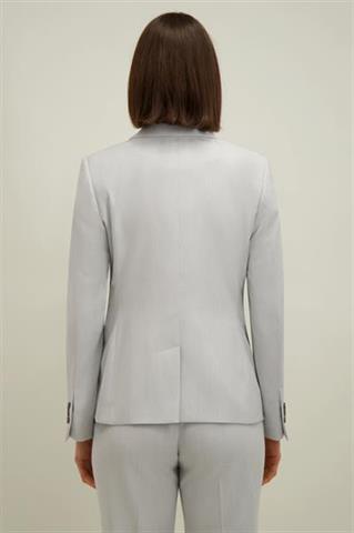 Jasnoszara marynarka damska 87635 - 659121