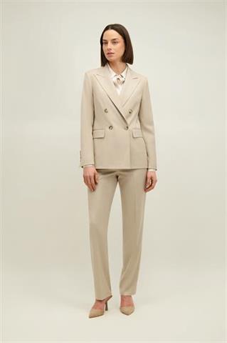 Beżowa marynarka damska 87593 - 659581