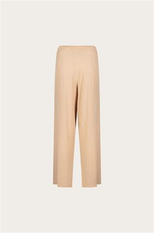 Beżowe szerokie spodnie damskie 57798 - 659801