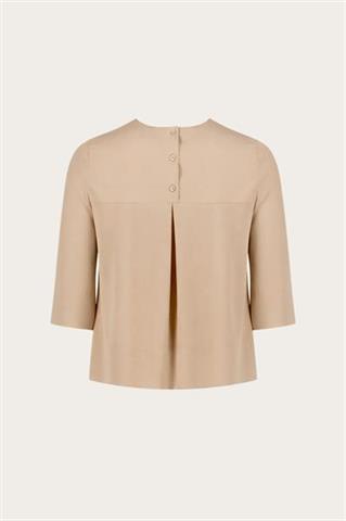Beżowa bluzka damska 57799 - 660281