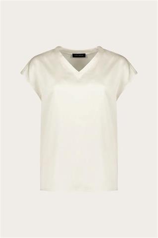 Bluzka damska w kolorze ecru 87628 - 661641